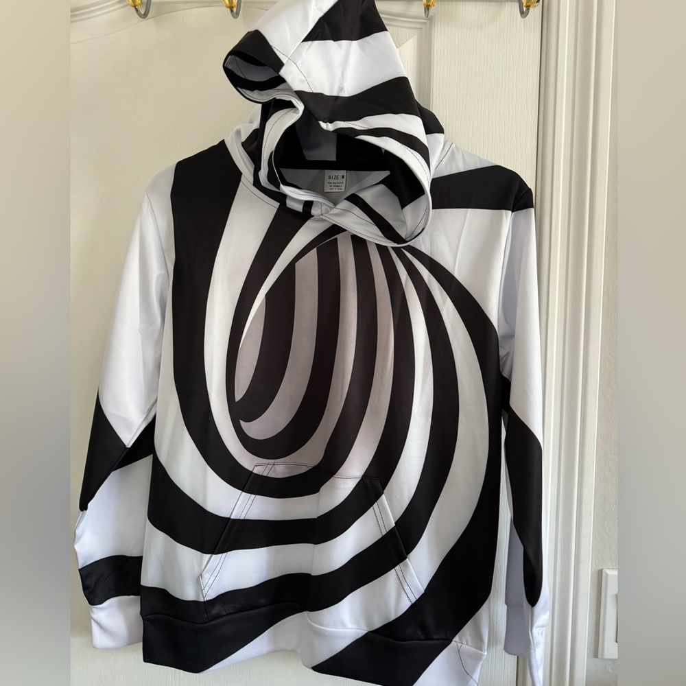 New Never Worn: Ahegao Boys Hoodie Sweatshirt 3D Prints with Pockets Size Med